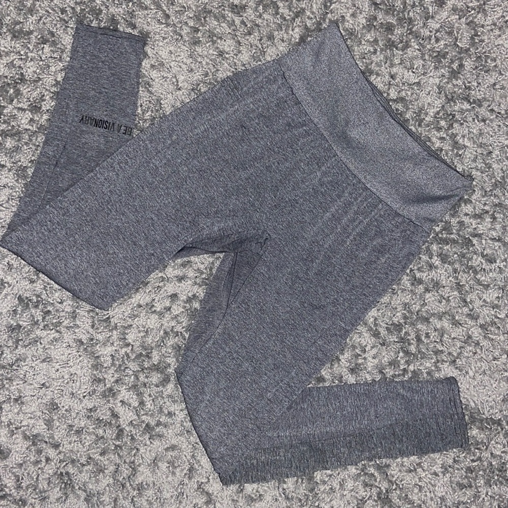 Gymshark grey scrunch leggings